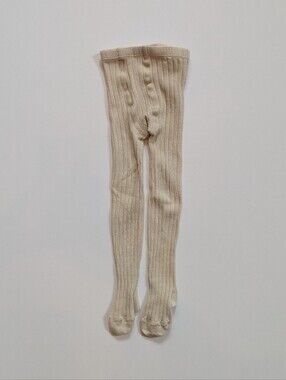 Condor Ribbed Tights Linen 2